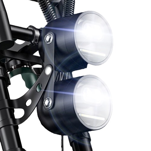 ENGWE M20 - Fatbike - Doppelte Akku - Weiß