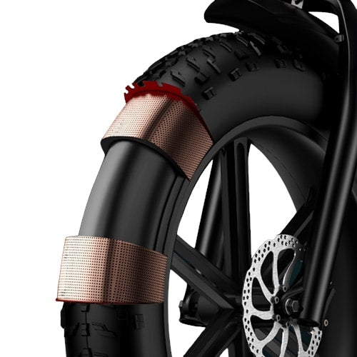 ENGWE M20 - Fatbike - Doppelte Akku - Schwarz