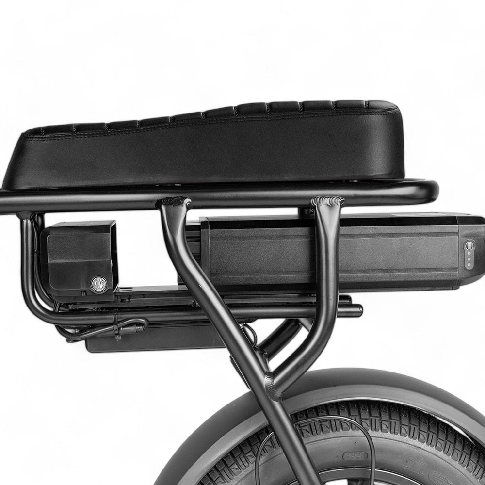 Kinder Fatbike EB16 | Schwarz | Hydraulische Bremsen