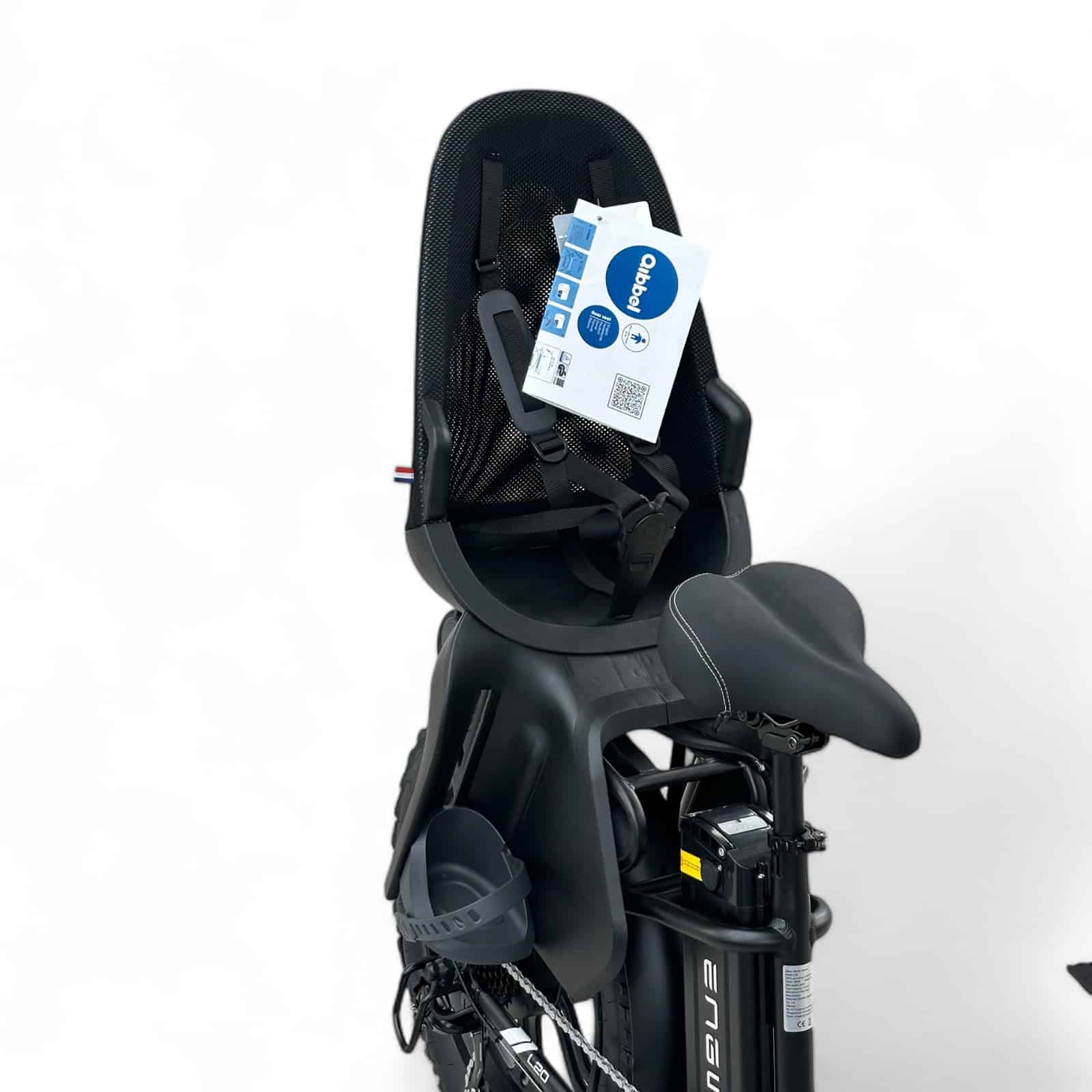 ENGWE L20 Family Bike - Schwarz + Inkludierte Kindersitze