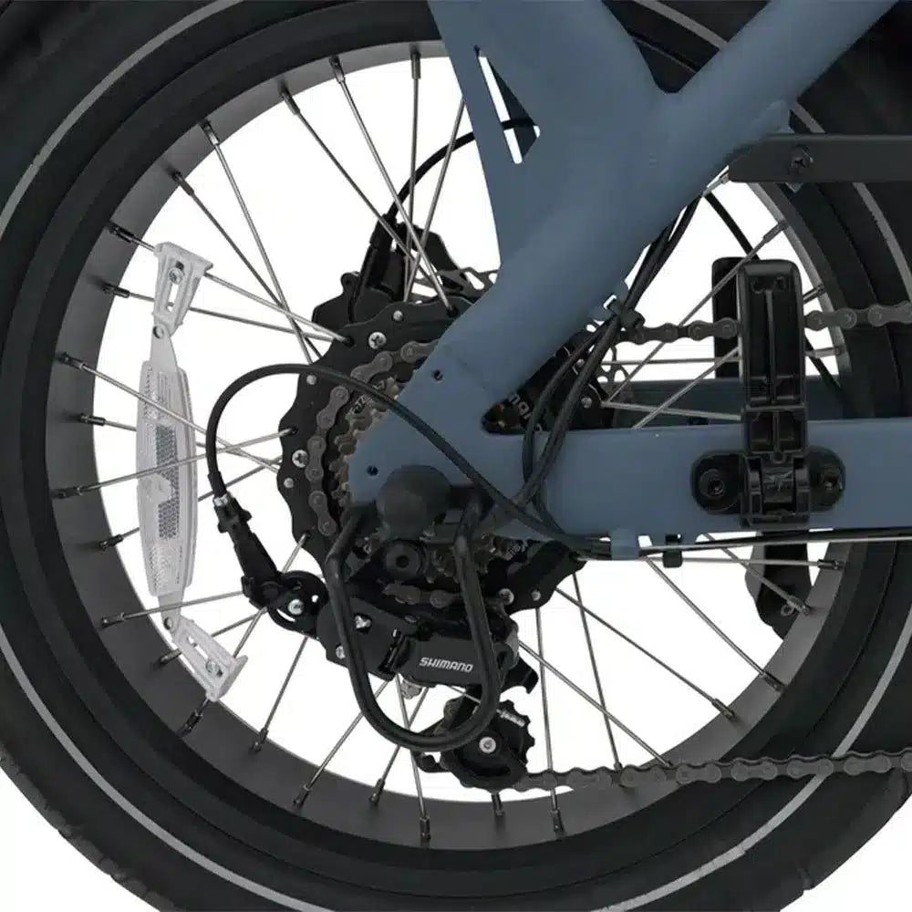 KNAAP AMS X - Fatbike - Eisblau