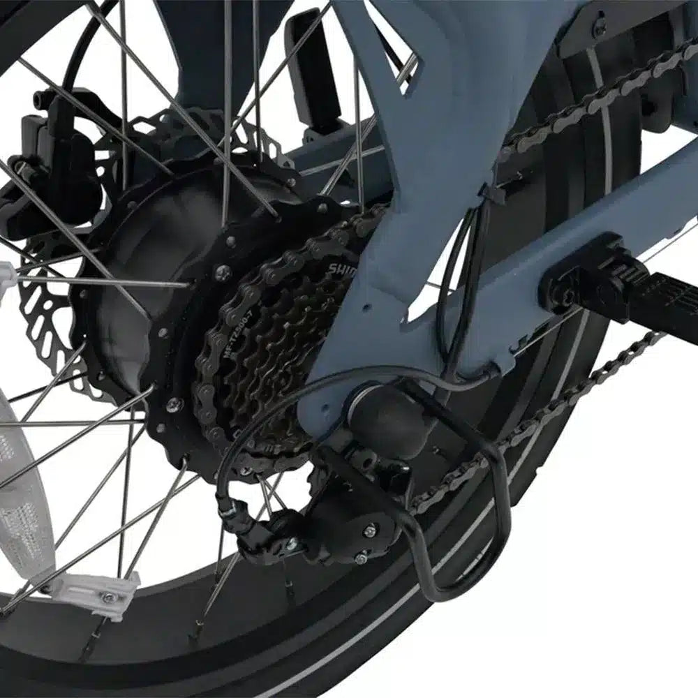 KNAAP AMS X - Fatbike - Eisblau