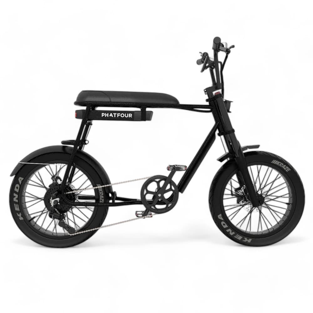 Phatfour FLB+ - Fatbike - Schwarz