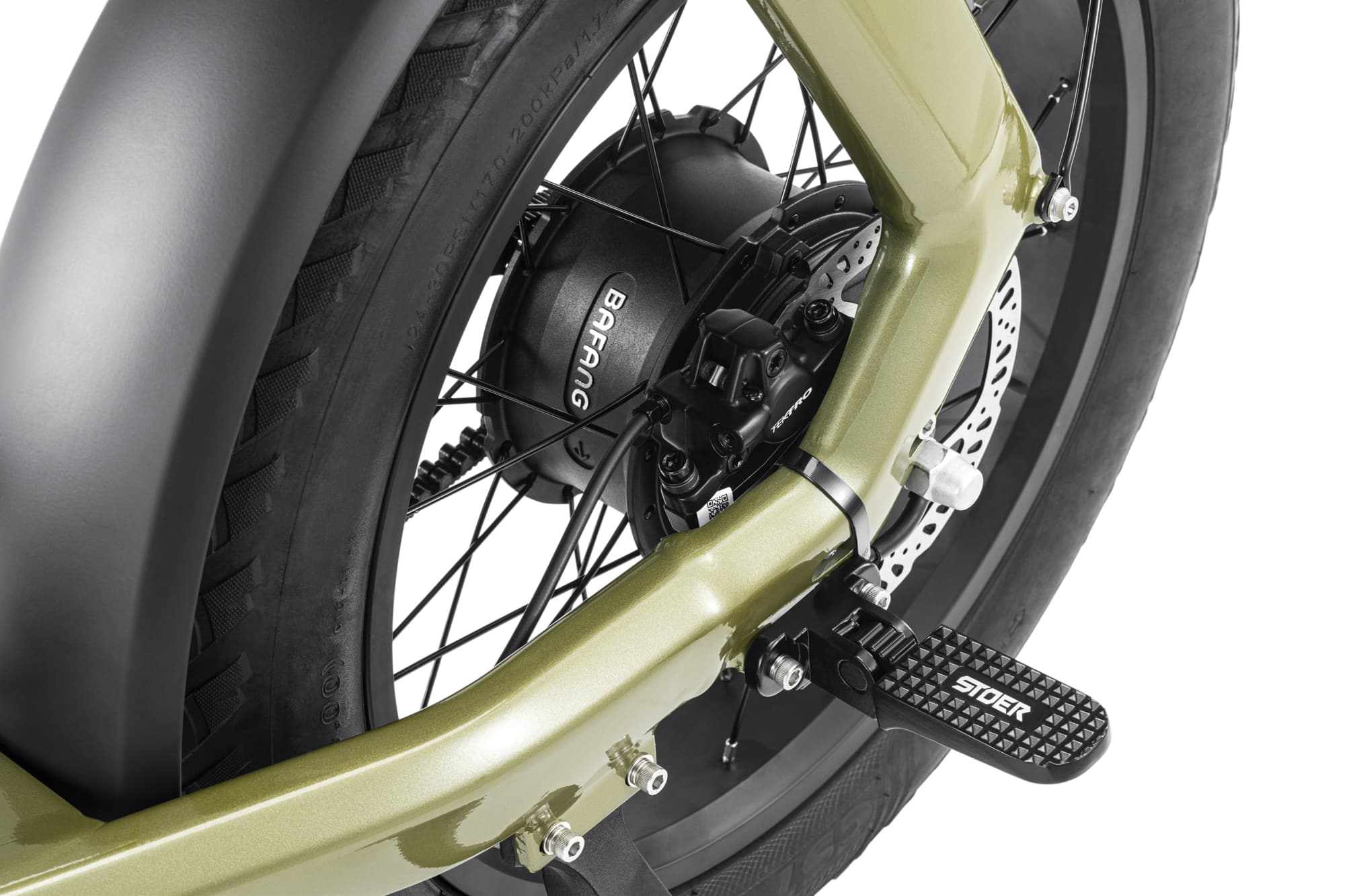 STOER Bikes Urban X - Fatbike - Groen