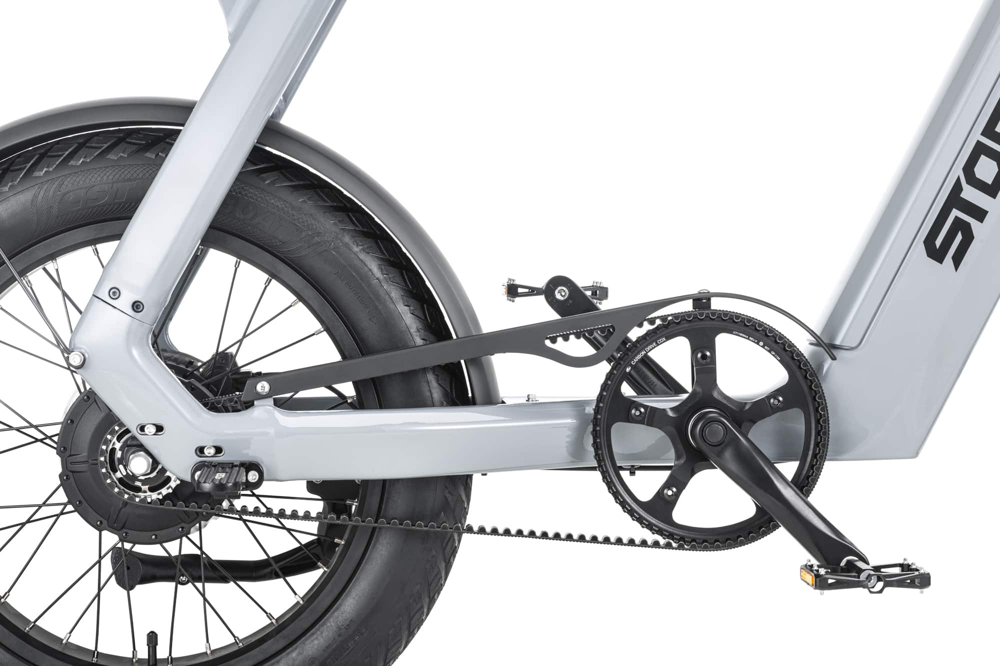 STOER Bikes Urban X - Fatbike - Grijs