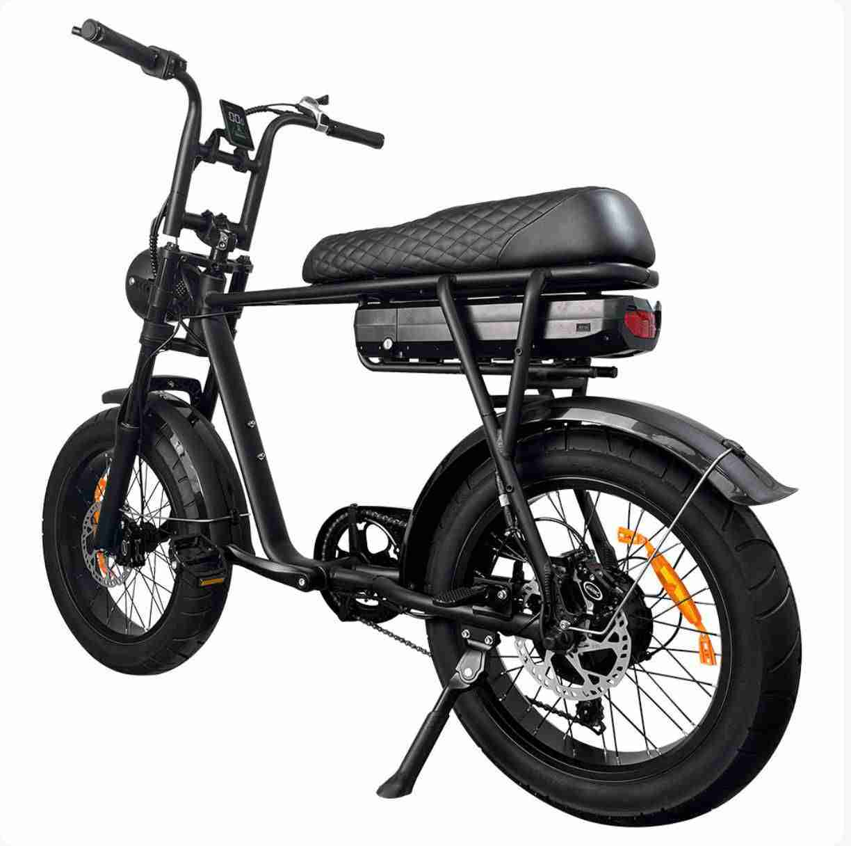 EB2 Fatbike Zwart + Art 3 kettingslot + Alarm-systeem + Gratis montage