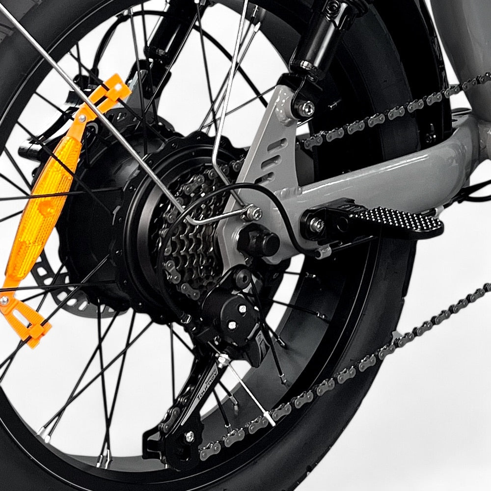 EB8 - Fatbike - Grau