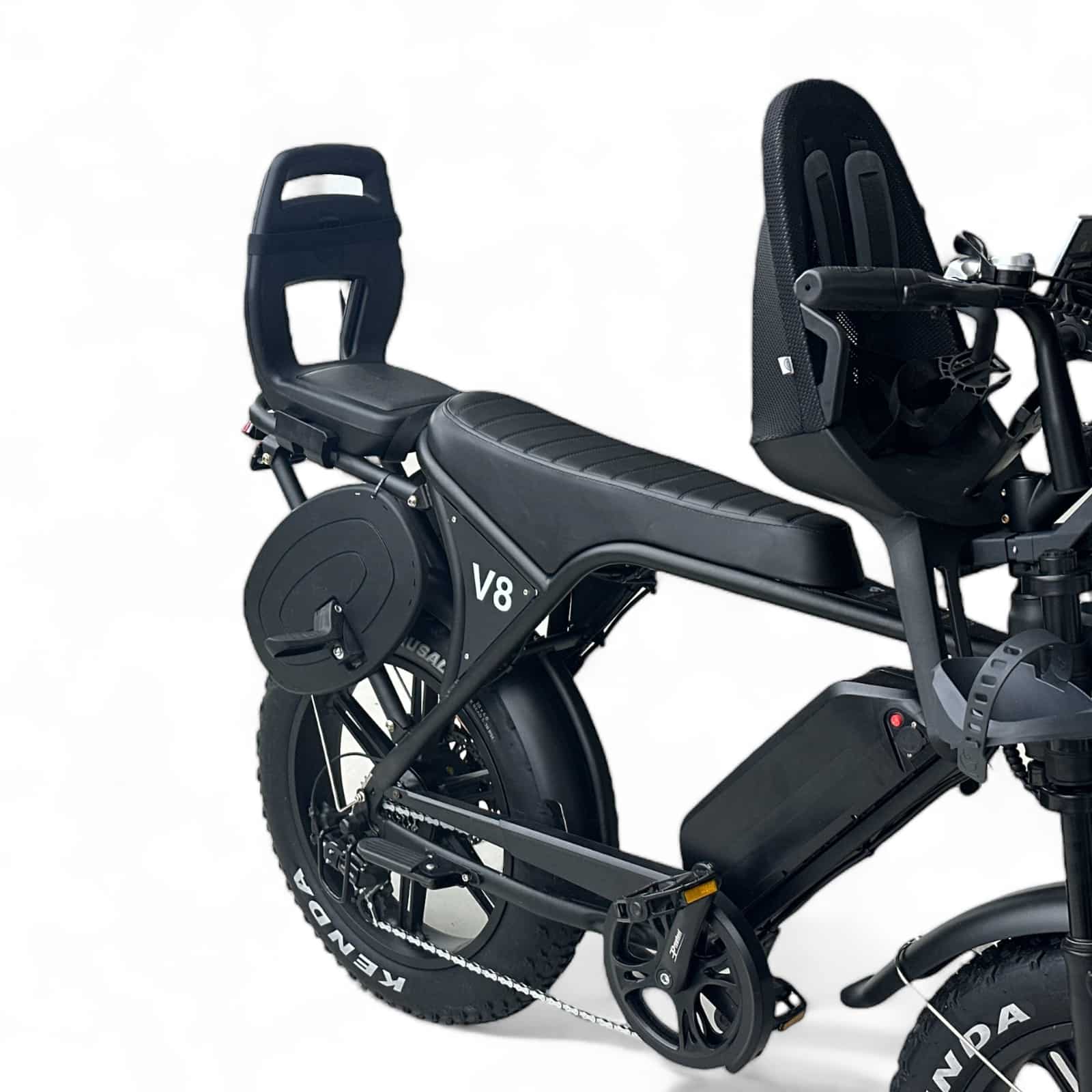 OUXI V8 3.0 2024 Family | Schwarz | Gratis ART 3 Kettenschloss | Alarmsystem